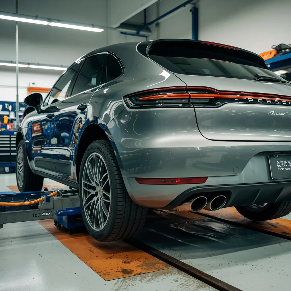 Porsche Macan tire replacement. opel