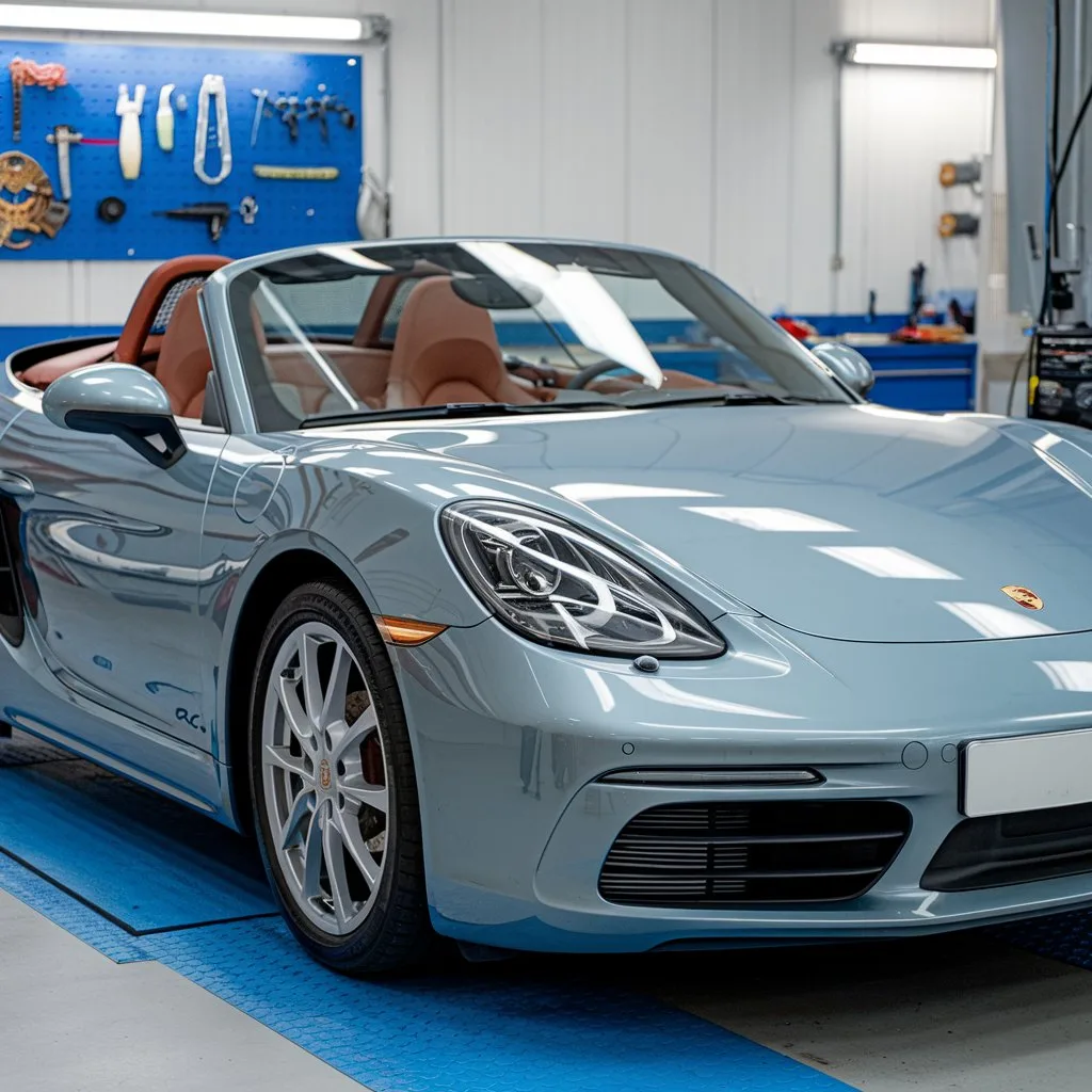 Porsche Boxster Convertible Top Repair Services in Dubai