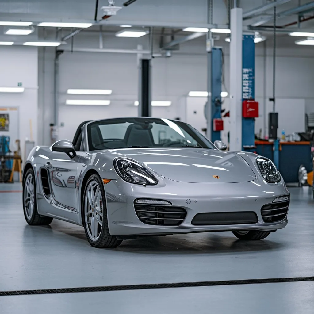 Porsche Boxster garage