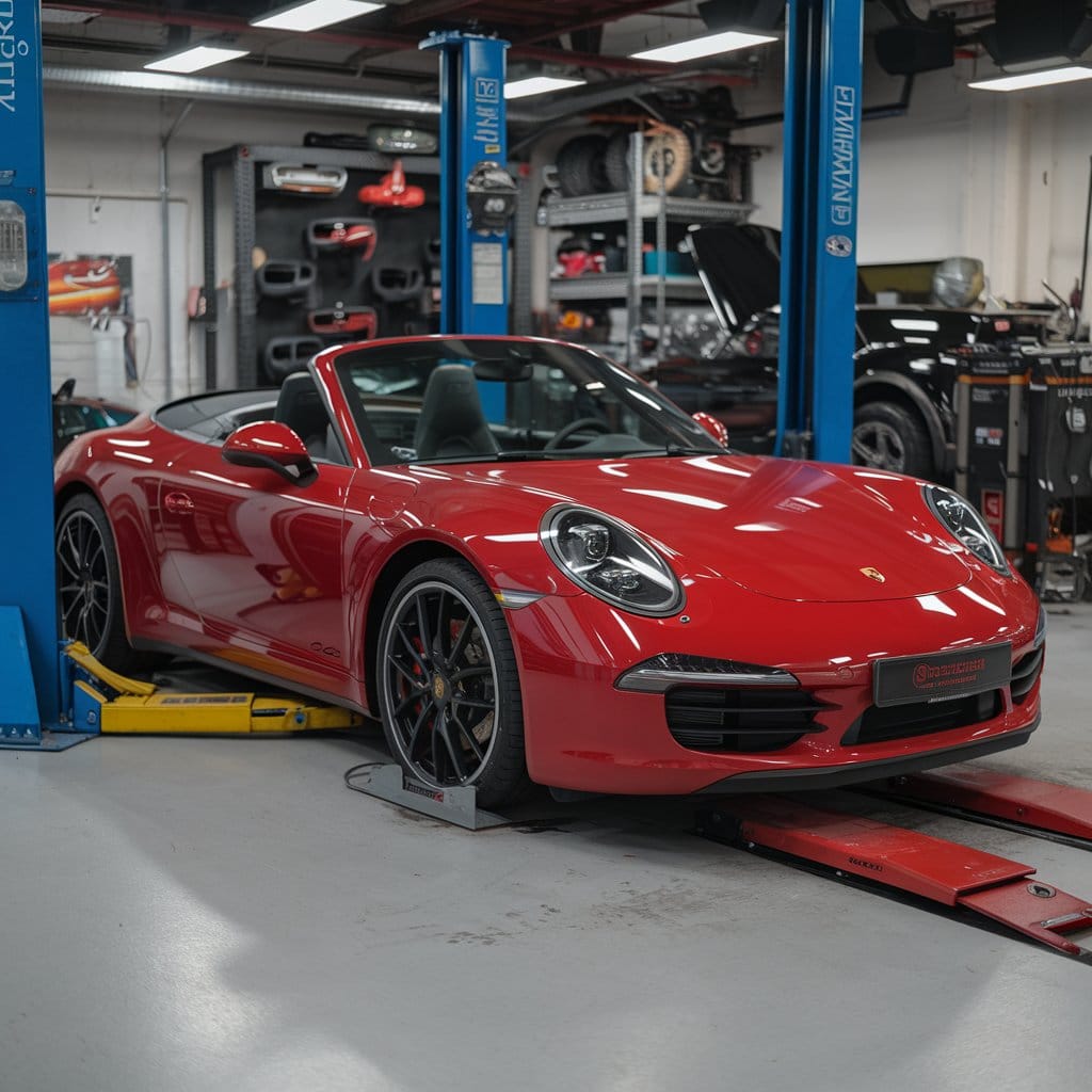 Porsche Carrera 4S repair garage Dubai