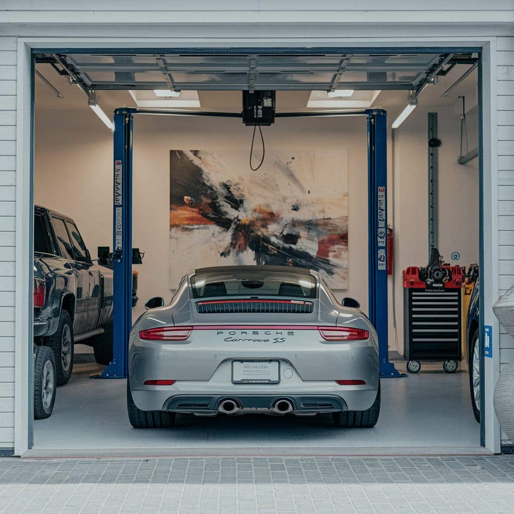 Porsche Carrera 4S Dubai garage