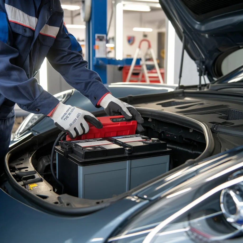 How much does car battery replacement cost in Dubai?