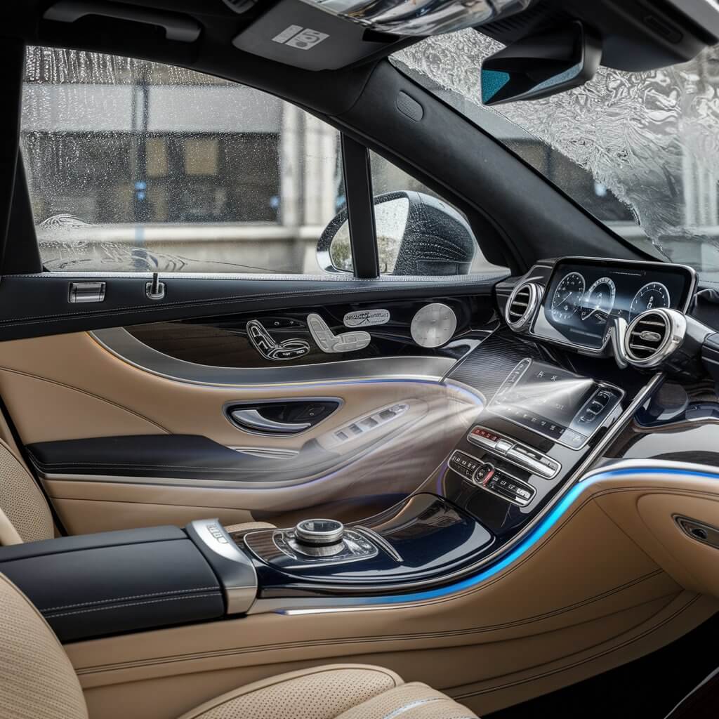Maybach interior with airflow effect