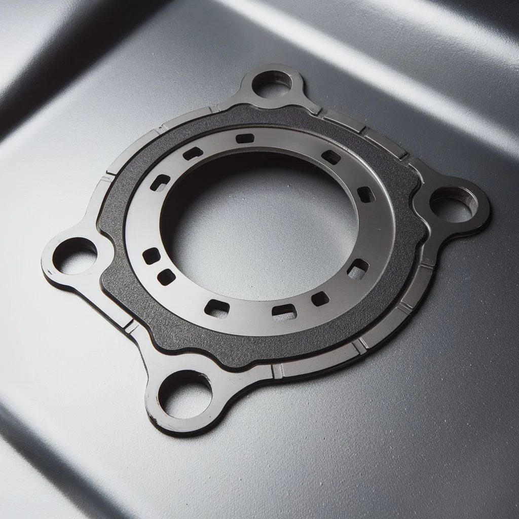 Valve cover sealing components prepared for a Porsche engine repair