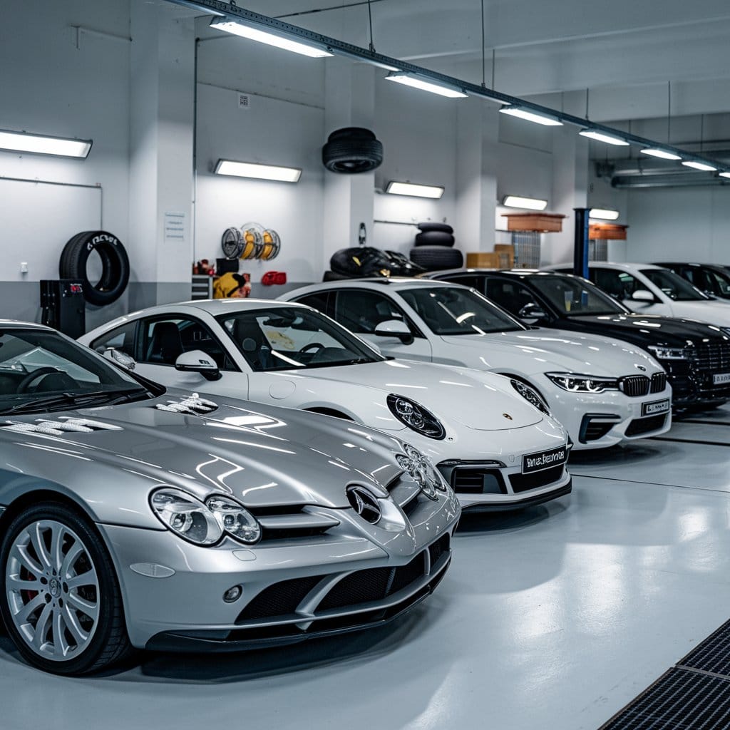 German car repair garage Dubai