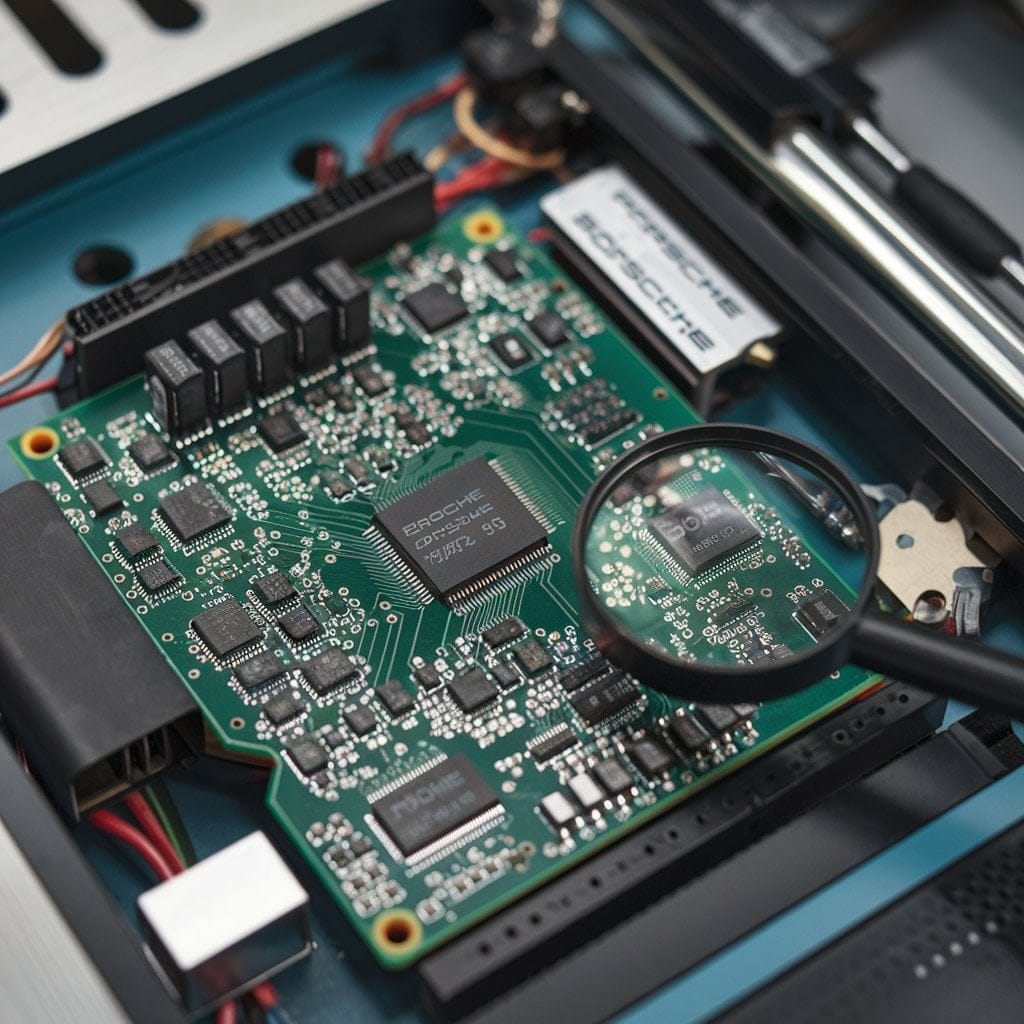 Porsche Boxster Alarm Control Unit Repair Services in Dubai