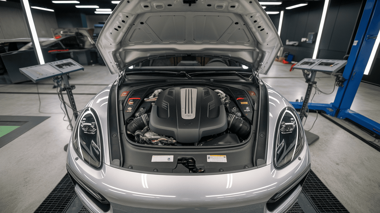 Porsche repair workshop