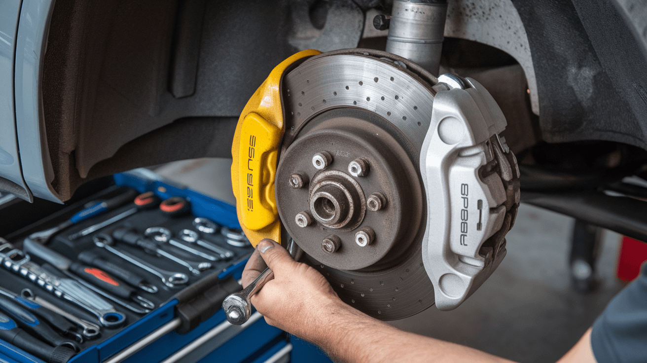 Porsche brake repair