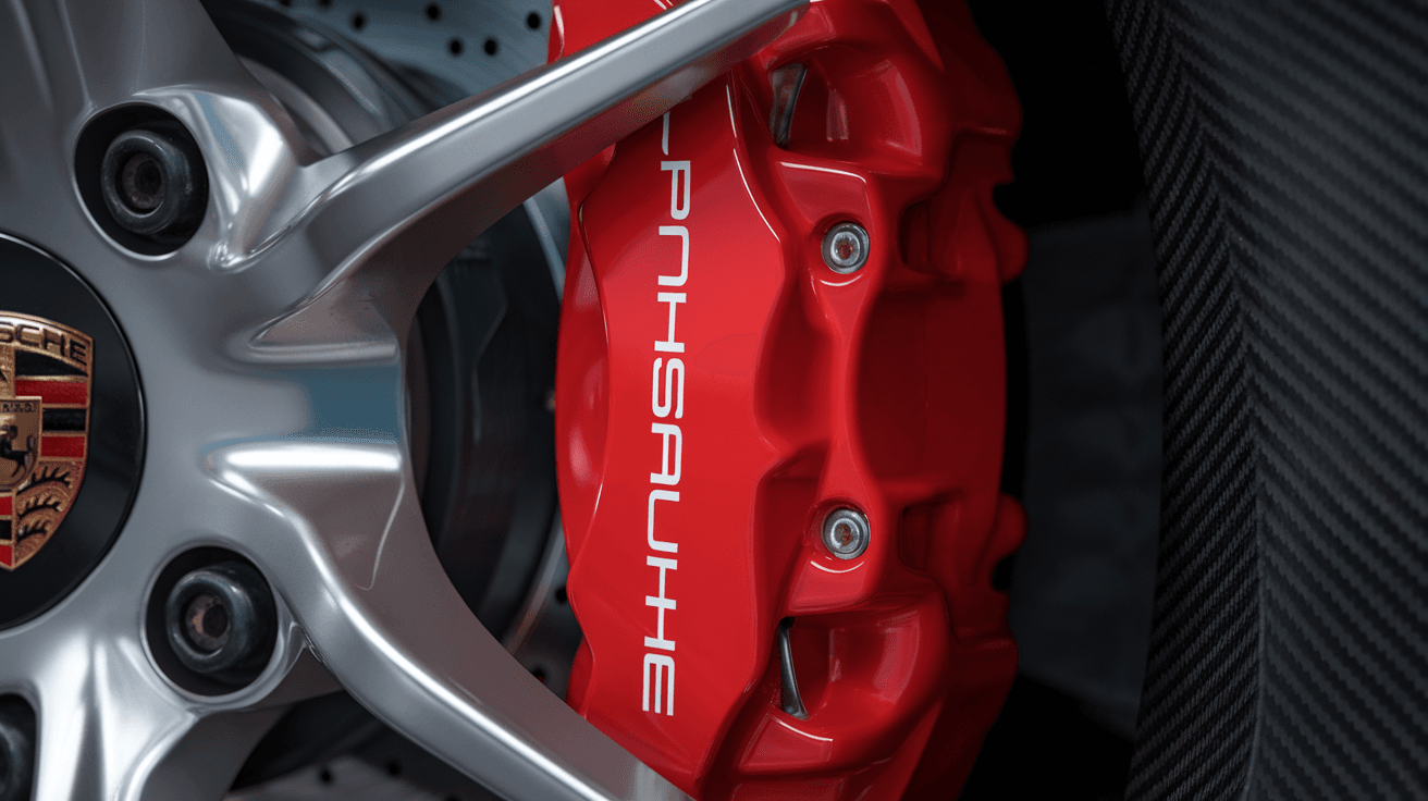 Luxury car brake repair