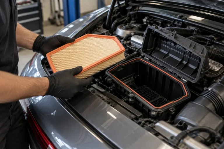 Porsche Air Filter Replacement for Engine and Cabin Care