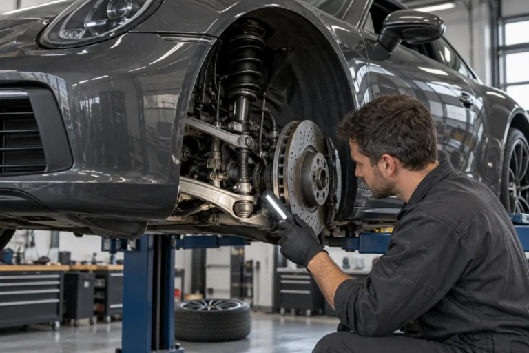 Porsche Suspension Knocks, Wear and Uneven Tyres