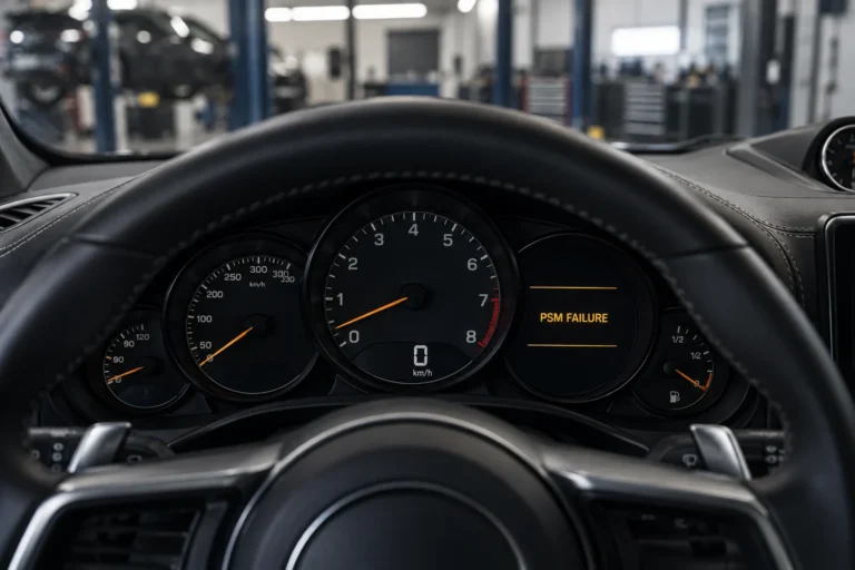 Porsche PSM Failure and Multiple Warning Lights Explained