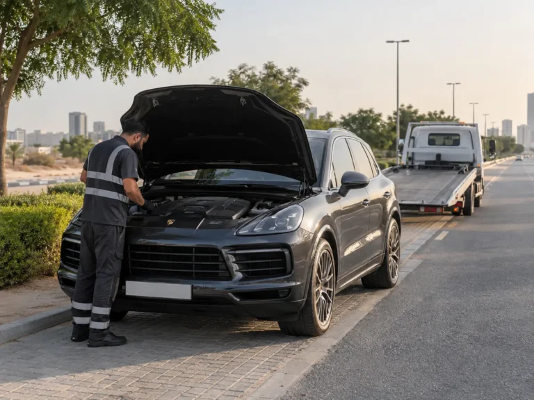 Porsche Breakdown in Dubai
